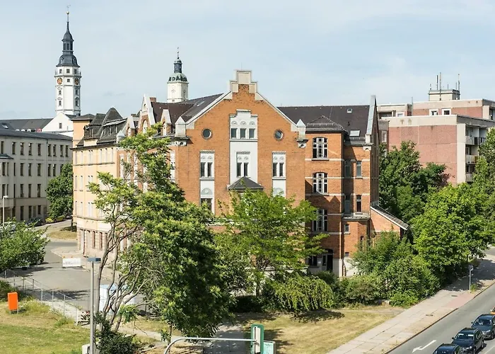 40 Qm-appartement Unterm Dach Der Haeselburg Gera